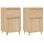 vidaXL Sideboards 2 Stk. Sonoma-Eiche 40x35x70 cm Holzwerkstoff