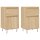 vidaXL Sideboards 2 Stk. Sonoma-Eiche 40x35x70 cm Holzwerkstoff