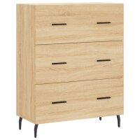 vidaXL Sideboard Sonoma-Eiche 69,5x34x90 cm Holzwerkstoff