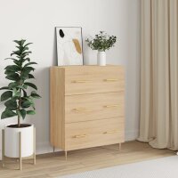 vidaXL Sideboard Sonoma-Eiche 69,5x34x90 cm Holzwerkstoff