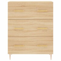 vidaXL Sideboard Sonoma-Eiche 69,5x34x90 cm Holzwerkstoff