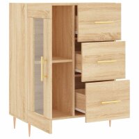 vidaXL Sideboard Sonoma-Eiche 69,5x34x90 cm Holzwerkstoff