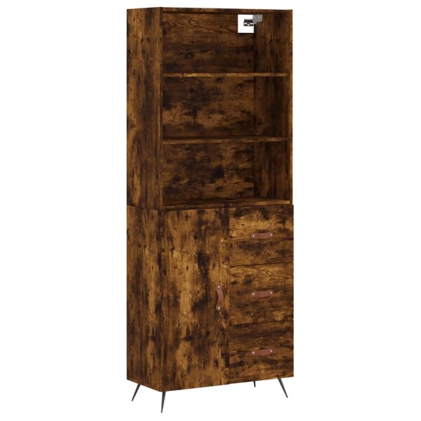 vidaXL Highboard R&auml;uchereiche 69,5x34x180 cm Holzwerkstoff