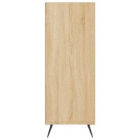 vidaXL B&uuml;cherregal Sonoma-Eiche 69,5x32,5x90 cm Holzwerkstoff