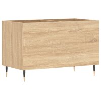 vidaXL Plattenschrank Sonoma-Eiche 74,5x38x48 cm Holzwerkstoff