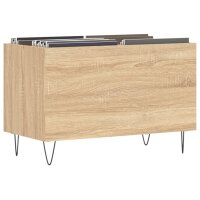 vidaXL Plattenschrank Sonoma-Eiche 74,5x38x48 cm Holzwerkstoff