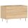 vidaXL Plattenschrank Sonoma-Eiche 74,5x38x48 cm Holzwerkstoff