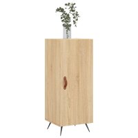 vidaXL Sideboard Sonoma-Eiche 34,5x34x90 cm Holzwerkstoff