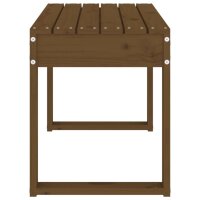 vidaXL Gartenbank Honigbraun 80x38x45 cm Massivholz Kiefer