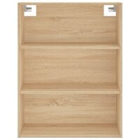 vidaXL Highboard Sonoma-Eiche 69,5x34x180 cm Holzwerkstoff