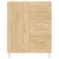 vidaXL Highboard Sonoma-Eiche 69,5x34x180 cm Holzwerkstoff