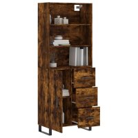 vidaXL Highboard R&auml;uchereiche 69,5x34x180 cm Holzwerkstoff