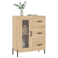 vidaXL Sideboard Sonoma-Eiche 69,5x34x90 cm Holzwerkstoff