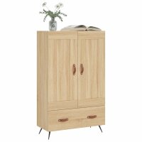 vidaXL Highboard Sonoma-Eiche 69,5x31x115 cm Holzwerkstoff