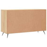 vidaXL Sideboard Sonoma-Eiche 100x36x60 cm Holzwerkstoff