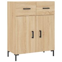 vidaXL Sideboard Sonoma-Eiche 69,5x34x90 cm Holzwerkstoff