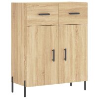 vidaXL Sideboard Sonoma-Eiche 69,5x34x90 cm Holzwerkstoff