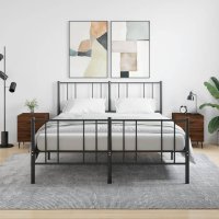 vidaXL Nachttische 2Stk. Braun Eichen-Optik 40x35x47,5cm...