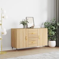 vidaXL Sideboard Sonoma-Eiche 100x36x60 cm Holzwerkstoff