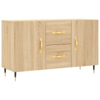 vidaXL Sideboard Sonoma-Eiche 100x36x60 cm Holzwerkstoff