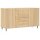 vidaXL Sideboard Sonoma-Eiche 100x36x60 cm Holzwerkstoff