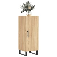 vidaXL Sideboard Sonoma-Eiche 34,5x34x90 cm Holzwerkstoff