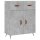 vidaXL Sideboard Betongrau 69,5x34x90 cm Holzwerkstoff