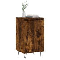 vidaXL Sideboards 2 Stk. R&auml;uchereiche 40x35x70 cm Holzwerkstoff