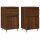 vidaXL Sideboards 2 Stk. Braun Eichen-Optik 40x35x70 cm Holzwerkstoff