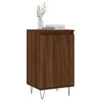 vidaXL Sideboards 2 Stk. Braun Eichen-Optik 40x35x70 cm Holzwerkstoff