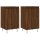 vidaXL Sideboards 2 Stk. Braun Eichen-Optik 40x35x70 cm Holzwerkstoff