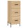 vidaXL Highboard Sonoma-Eiche 34,5x34x180 cm Holzwerkstoff