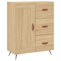 vidaXL Sideboard Sonoma-Eiche 69,5x34x90 cm Holzwerkstoff