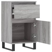 vidaXL Sideboards 2 Stk. Grau Sonoma 40x35x70 cm Holzwerkstoff