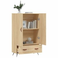 vidaXL Highboard Sonoma-Eiche 69,5x31x115 cm Holzwerkstoff