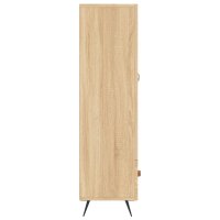 vidaXL Highboard Sonoma-Eiche 69,5x31x115 cm Holzwerkstoff