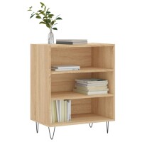 vidaXL Sideboard Sonoma-Eiche 57x35x70 cm Holzwerkstoff