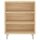 vidaXL Sideboard Sonoma-Eiche 57x35x70 cm Holzwerkstoff