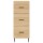 vidaXL Highboard Sonoma-Eiche 34,5x34x180 cm Holzwerkstoff