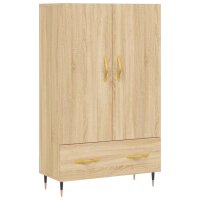 vidaXL Highboard Sonoma-Eiche 69,5x31x115 cm Holzwerkstoff