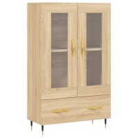 vidaXL Highboard Sonoma-Eiche 69,5x31x115 cm Holzwerkstoff