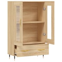 vidaXL Highboard Sonoma-Eiche 69,5x31x115 cm Holzwerkstoff