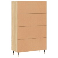 vidaXL Highboard Sonoma-Eiche 69,5x31x115 cm Holzwerkstoff