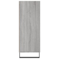 vidaXL Regalschrank Grau Sonoma 69,5x32,5x90 cm Holzwerkstoff