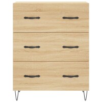 vidaXL Sideboard Sonoma-Eiche 69,5x34x90 cm Holzwerkstoff