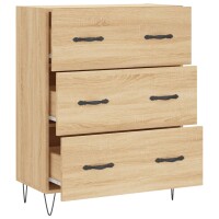 vidaXL Sideboard Sonoma-Eiche 69,5x34x90 cm Holzwerkstoff