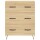 vidaXL Sideboard Sonoma-Eiche 69,5x34x90 cm Holzwerkstoff