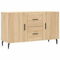 vidaXL Sideboard Sonoma-Eiche 100x36x60 cm Holzwerkstoff