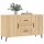 vidaXL Sideboard Sonoma-Eiche 100x36x60 cm Holzwerkstoff