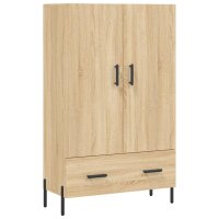 vidaXL Highboard Sonoma-Eiche 69,5x31x115 cm Holzwerkstoff